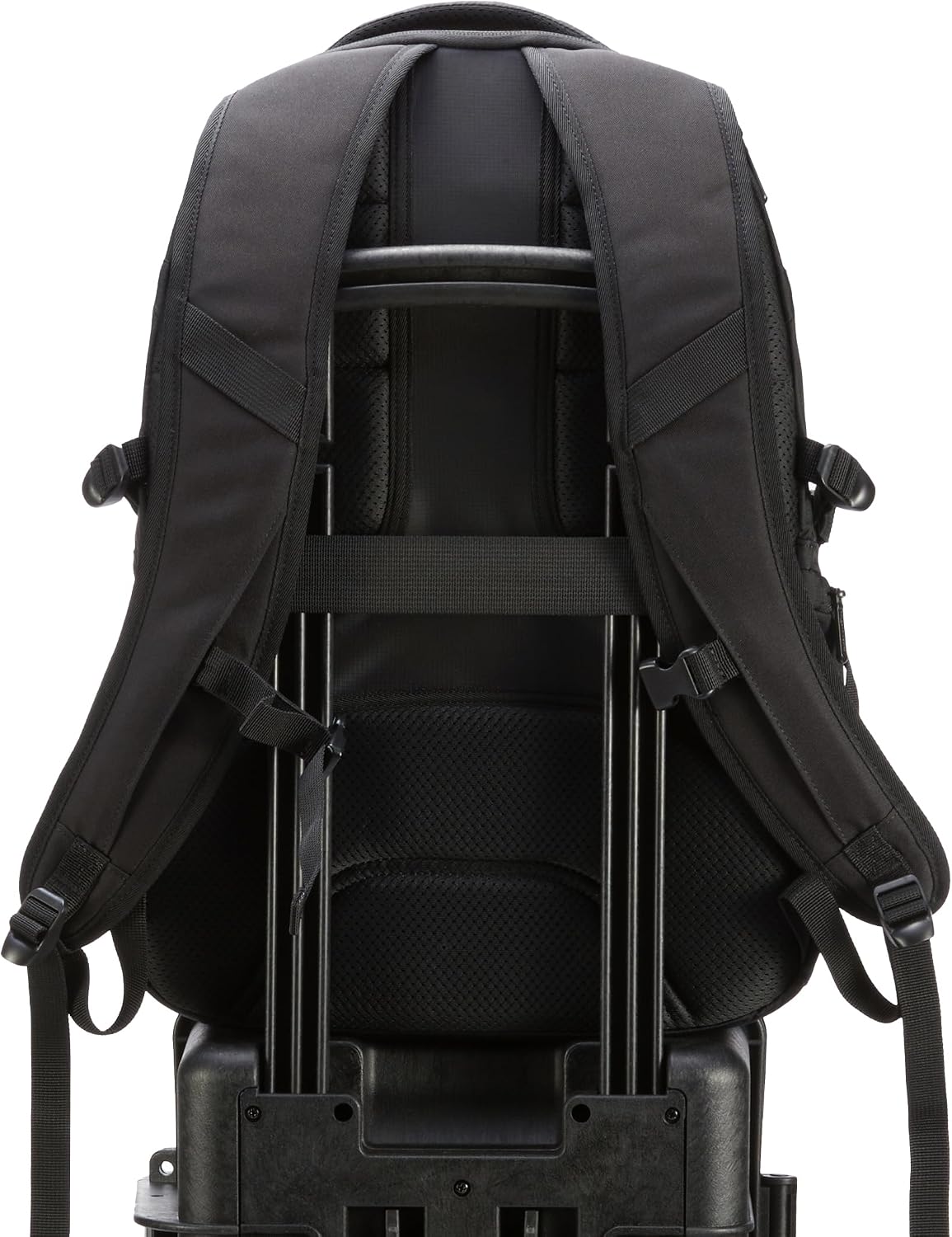 Travel Laptop Backpack with Multiple Pockets and Compartments for 17 in / 43.1 Cm Laptop, Water Resistant, Spacious with Padded Shoulder Straps, Black